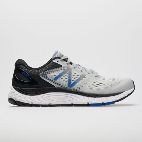 Orthofeet New Balance 840v4 Men's Running Shoes Silver Mink / Team Blue | VR0568724