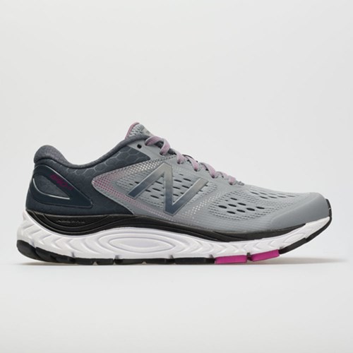 Orthofeet New Balance 840v4 Women's Running Shoes Cyclone / Poisonberry | OE5204971