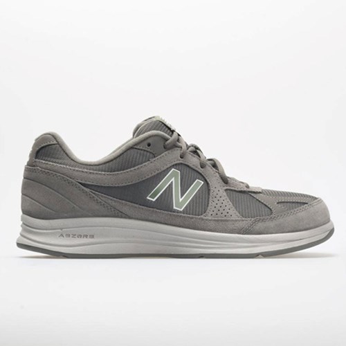 Orthofeet New Balance 877 Men's Walking Shoes Gray | LV2467035