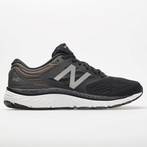 Orthofeet New Balance 940v4 Men's Running Shoes Black / Magnet | FI2580146