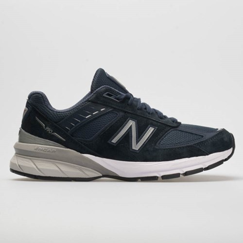 Orthofeet New Balance 990v5 Women's Running Shoes Navy / Silver | JD1938450