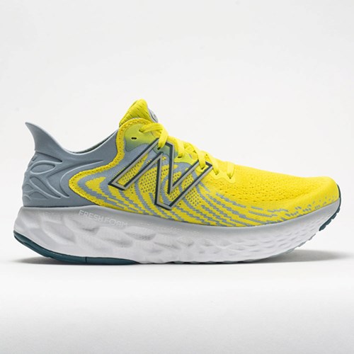 Orthofeet New Balance Fresh Foam 1080v11 Men's Running Shoes Sulphur Yellow / Light Slate | EL4236897