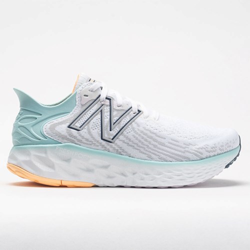 Orthofeet New Balance Fresh Foam 1080v11 Women's Running Shoes White / Blue Chill | WB4829301