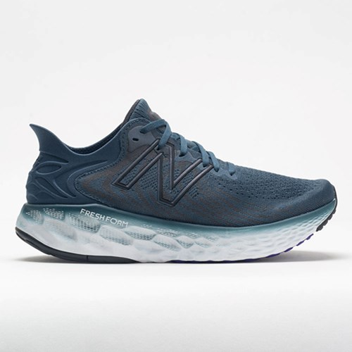 Orthofeet New Balance Fresh Foam 1080v11 Men's Running Shoes Deep Ocean Grey / Deep Violet | ZU9625184