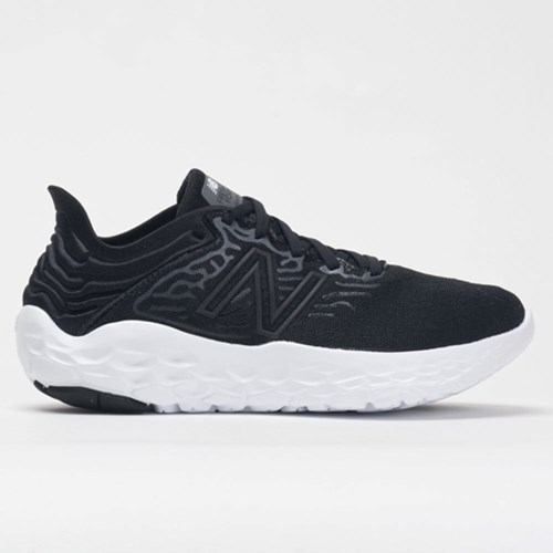 Orthofeet New Balance Fresh Foam Beacon v3 Men's Running Shoes Black / White | CH4368079