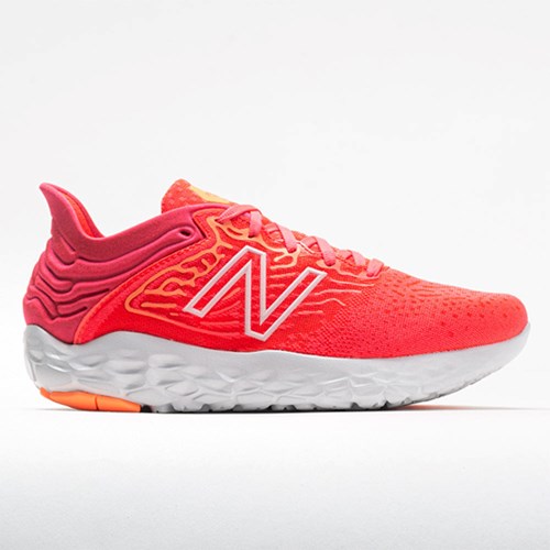 Orthofeet New Balance Fresh Foam Beacon v3 Women's Running Shoes Vivid Coral / Citrus Peach | KD1265039