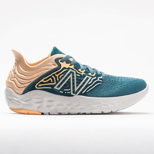 Orthofeet New Balance Fresh Foam Beacon v3 Women's Running Shoes Deep Sea / Light Mango | VB9347208