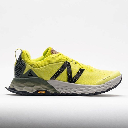 Orthofeet New Balance Fresh Foam Hierro v6 Men's Trail Running Shoes Sulphur Yellow / Norway Spruce | SY7905364