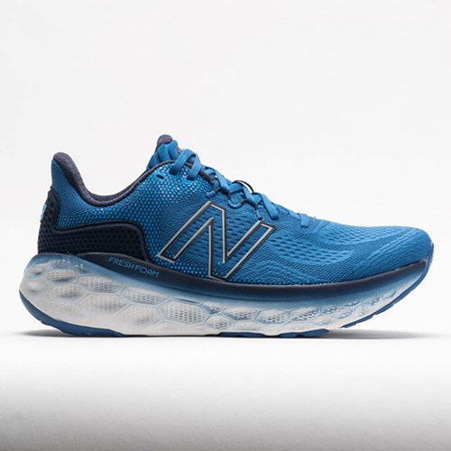 Orthofeet New Balance Fresh Foam More v3 Men's Running Shoes Laser Blue / Harvest Gold | MH2541863