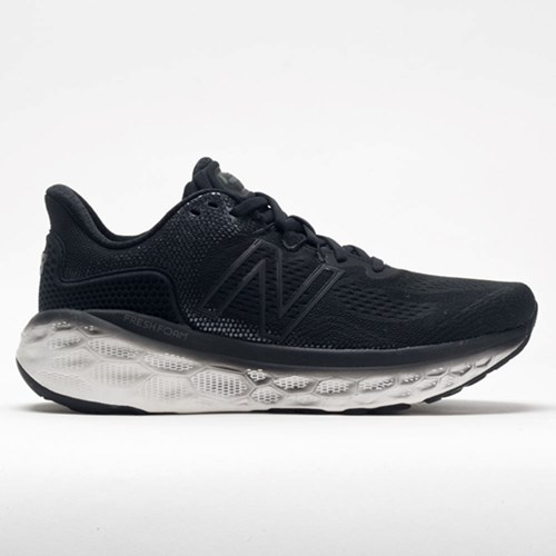 Orthofeet New Balance Fresh Foam More v3 Men's Running Shoes Black / Magnet / Black Metallic | QA3649805