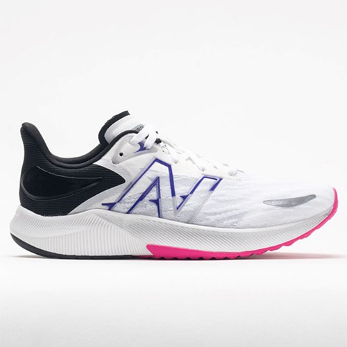 Orthofeet New Balance FuelCell Propel v3 Women's Running Shoes White / Pink Glo / Deep Violet | EZ6435071