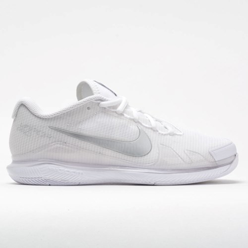 Orthofeet Nike Air Zoom Vapor Pro Women's Tennis Shoes White / Metallic Silver | NK9287361