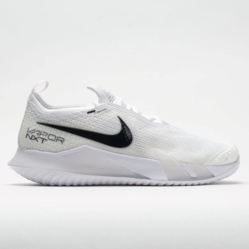 Orthofeet Nike React Vapor NXT Men's Tennis Shoes White / Black / Grey Fog | OR2608571