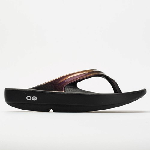 Orthofeet OOFOS OOlala Women's Slide Sandals Cabernet | XE6890143