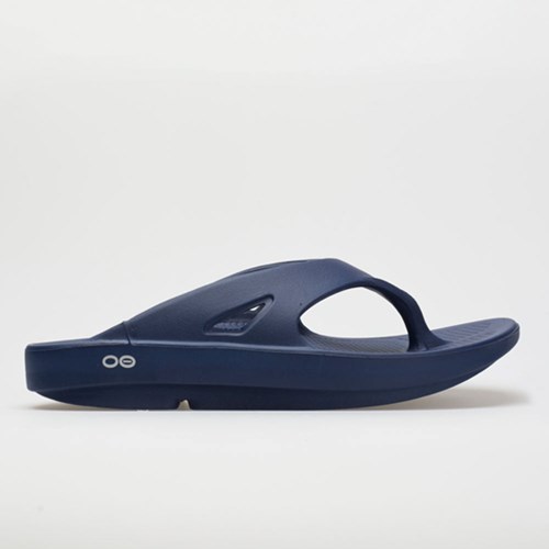 Orthofeet OOFOS OOriginal Men's Slide Sandals Navy | EW2859613