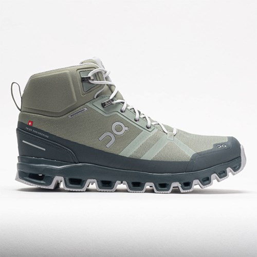 Orthofeet On Cloudrock Waterproof Men's Hiking Shoes Kelp / Lead | AM2531489