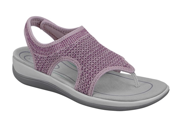 Orthofeet Orthopedic Lyra Women's Flip Flops Rose | FB5729386