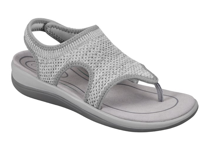 Orthofeet Orthopedic Lyra Women's Sandals Gray | GT6581203