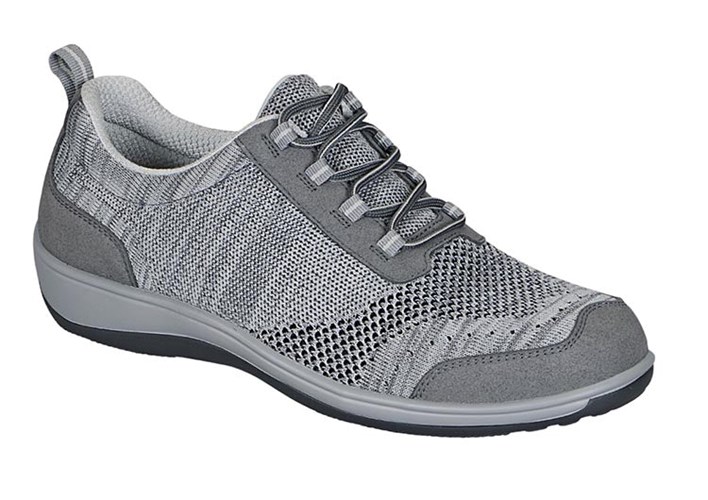 Orthofeet Orthotic Bunions Diabetic Women's Casual Shoes Gray | MF0124796