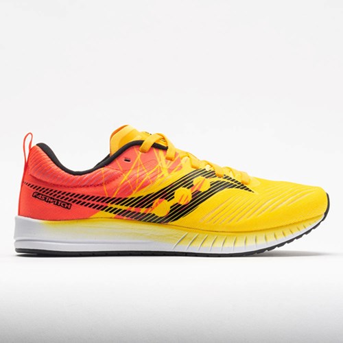 Orthofeet Saucony Fastwitch 9 Men's Running Shoes Vizi Gold / Vizi Red | BG2037649