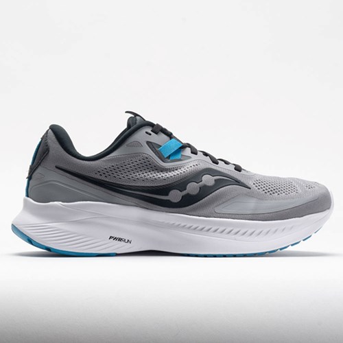 Orthofeet Saucony Guide 15 Men's Running Shoes Alloy / Topaz | WV4589102