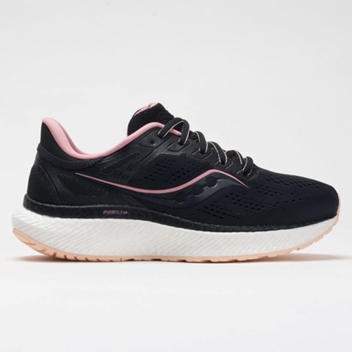 Orthofeet Saucony Hurricane 23 Women's Running Shoes Black / Rosewater | AK8630492