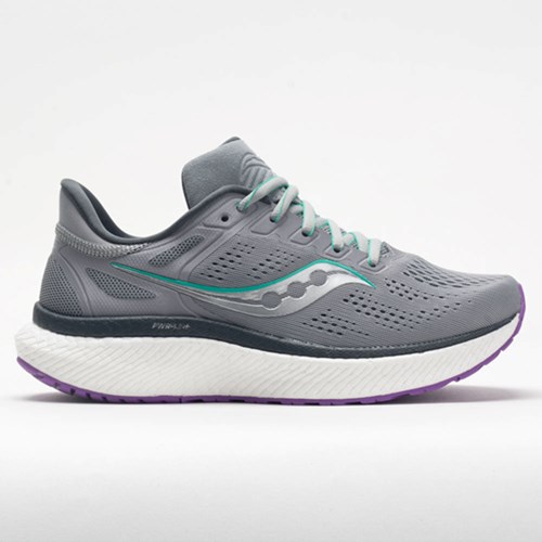 Orthofeet Saucony Hurricane 23 Women's Running Shoes Fog / Ultraviolet | LB8795362