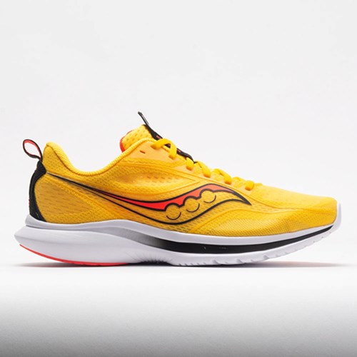 Orthofeet Saucony Kinvara 13 Men's Running Shoes Vizi Gold / Vizi Red | IB9572381