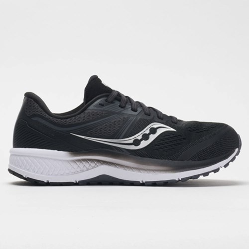 Orthofeet Saucony Omni 19 Women's Running Shoes Black / White | SA5407381