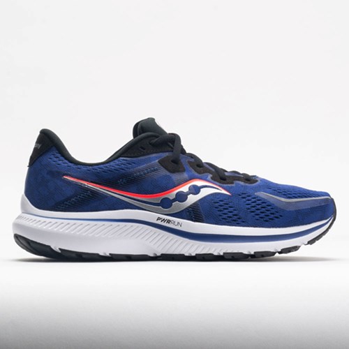 Orthofeet Saucony Omni 20 Men's Running Shoes Sapphire / VIZI Red | QT9623745