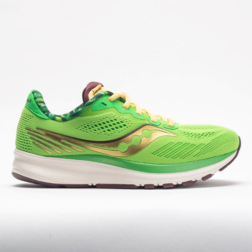 Orthofeet Saucony Ride 14 Women's Running Shoes Pick-a-Side Pack Green Bean Casserole | PM0583796