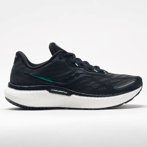 Orthofeet Saucony Triumph 19 Women's Running Shoes Black / White | JL8934071