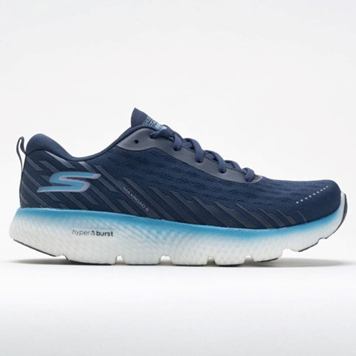 Orthofeet Skechers GOrun MaxRoad 5 Women's Running Shoes Navy / Blue | MW0538279