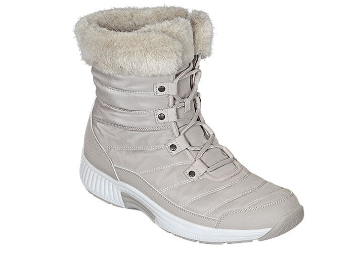 Orthofeet Waterproof Women's Winter Boots Beige | SB5604892