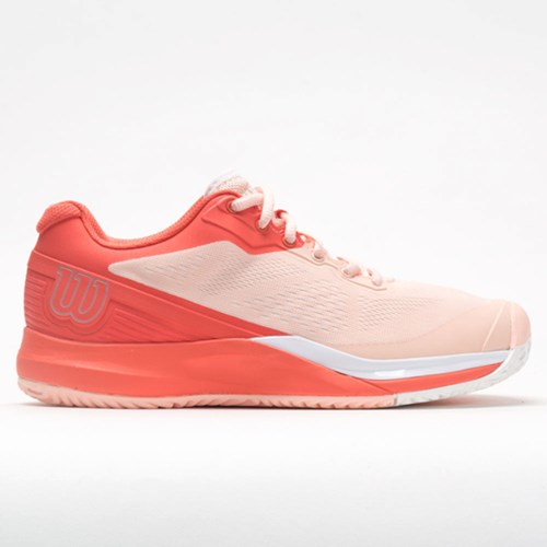 Orthofeet Wilson Rush Pro 3.5 Women's Tennis Shoes Tropical Peach / Hot Coral / White | MJ9645312