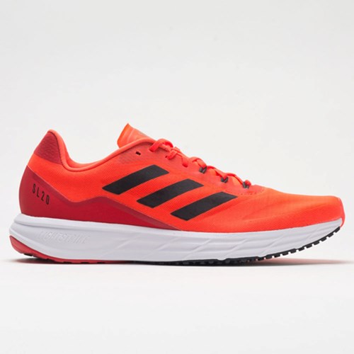 Orthofeet adidas SL20.2 Men's Running Shoes Solar Red / White / Carbon | SA2019836